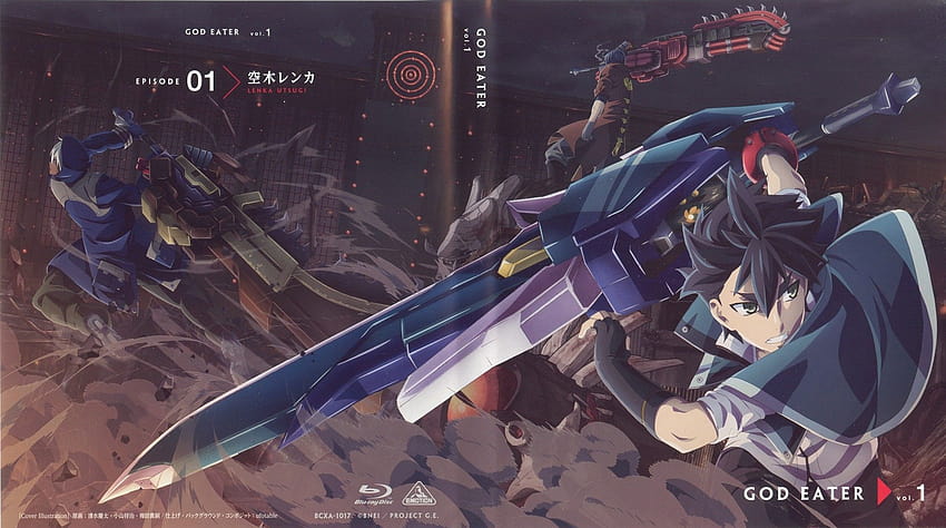 Pedang Anime God Eater Lenka Utsugi Wallpaper HD
