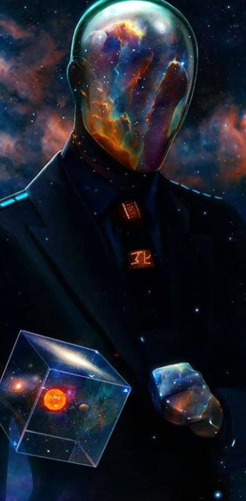 Galaxy man by Deadpool223tw, 신비한 남자 HD 전화 배경 화면