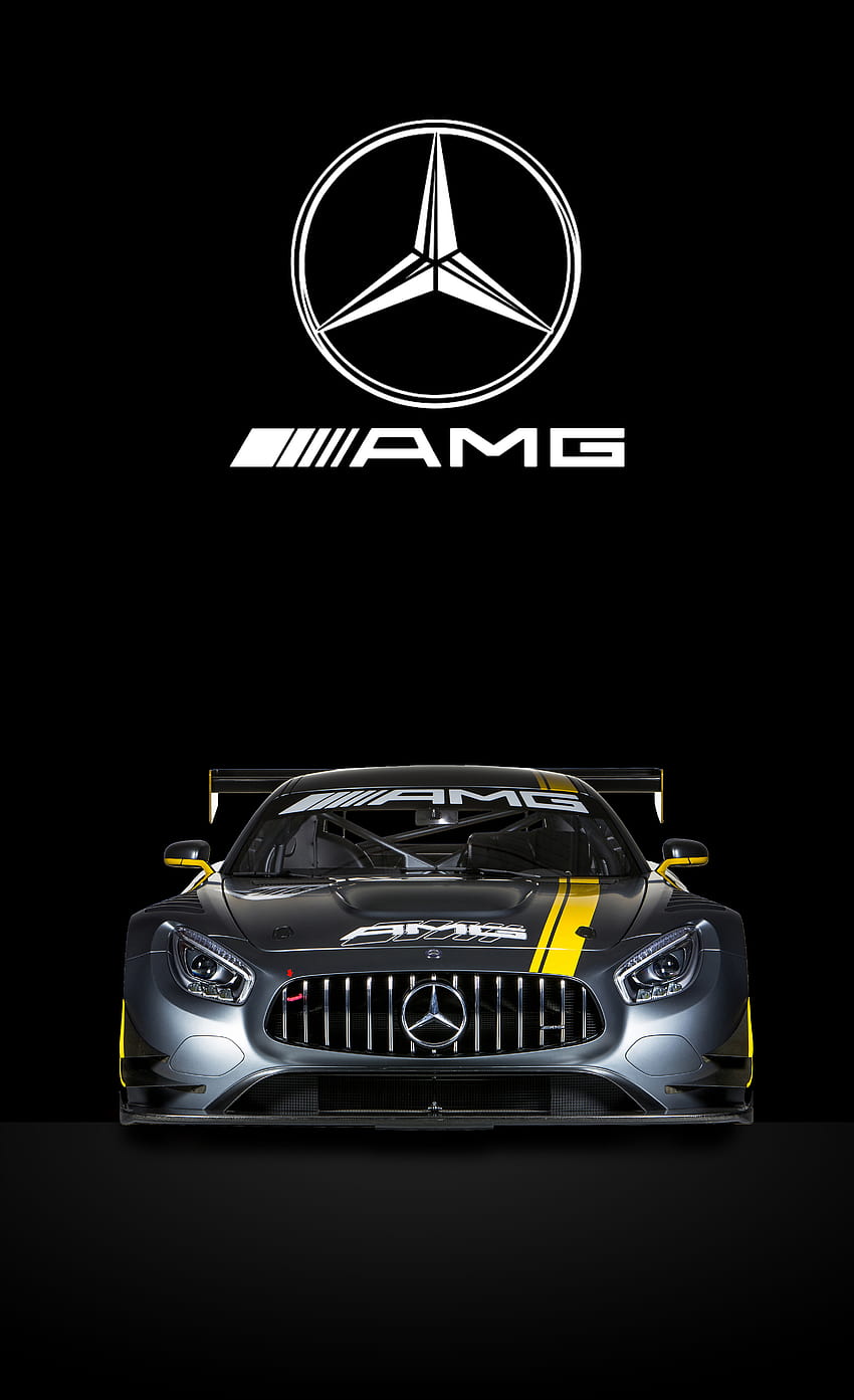 Mercedes AMOLED, автомобил amoled HD тапет за телефон
