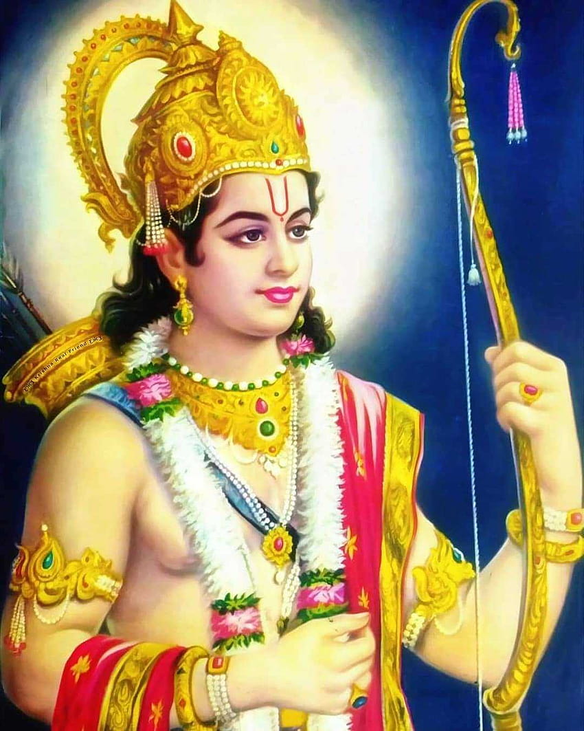 Hindu Lord Shri Ram wallpaper ponsel HD