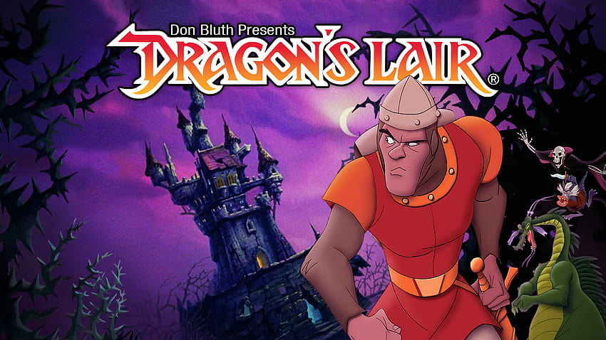 Dragon's Lair Trilogy – Digitale Freizeit, Drachenhöhle HD-Hintergrundbild