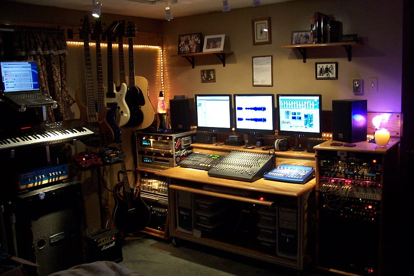 Ide Studio Unik 1 20 Home Recording Studio Dari Audio, home studio Wallpaper HD