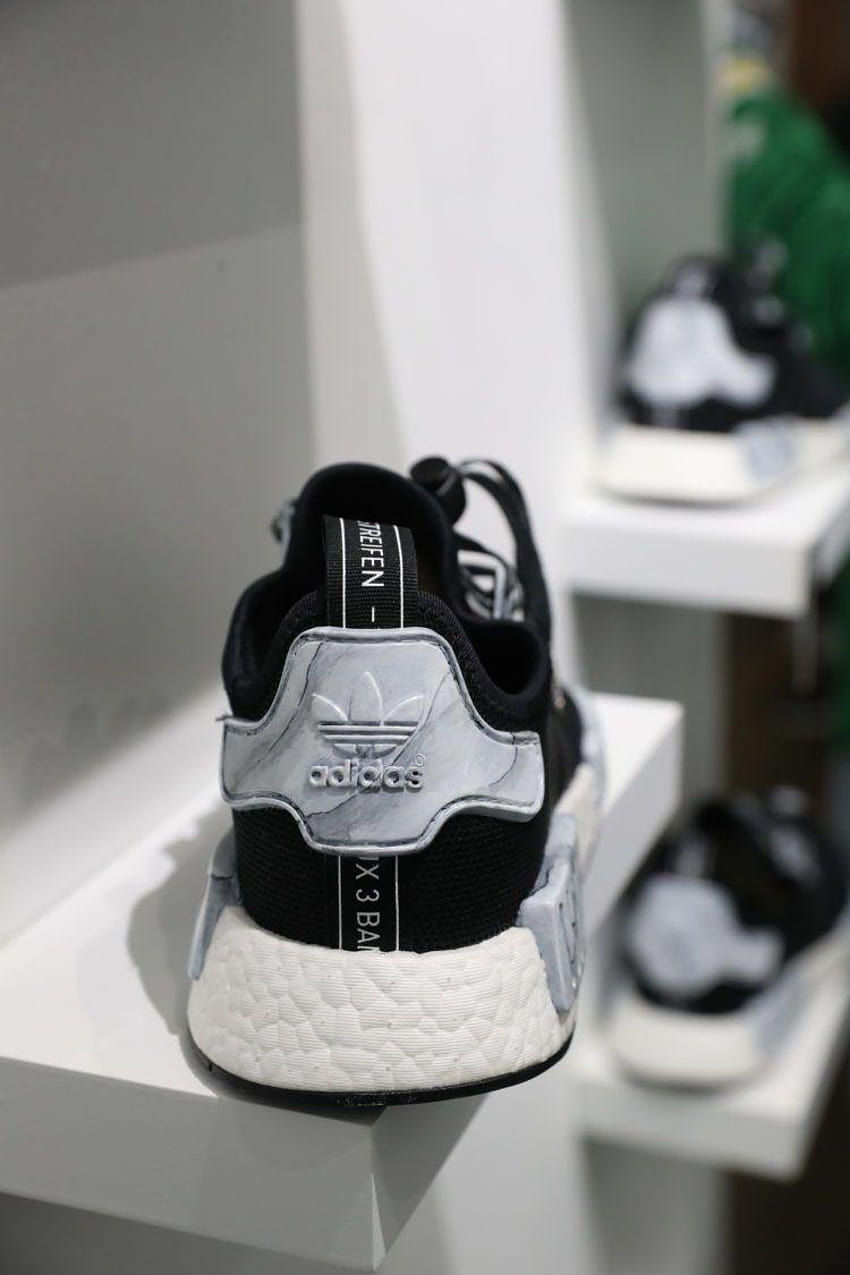 Craig David's custom pair of LV x Adidas NMDs is beautiful
