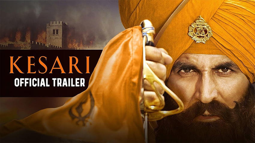 Akshay Kumar is ready for battle in new 'Kesari' poster