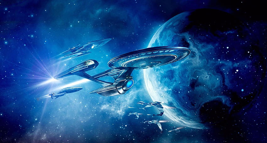 El hermoso USS Enterprise fondo de pantalla