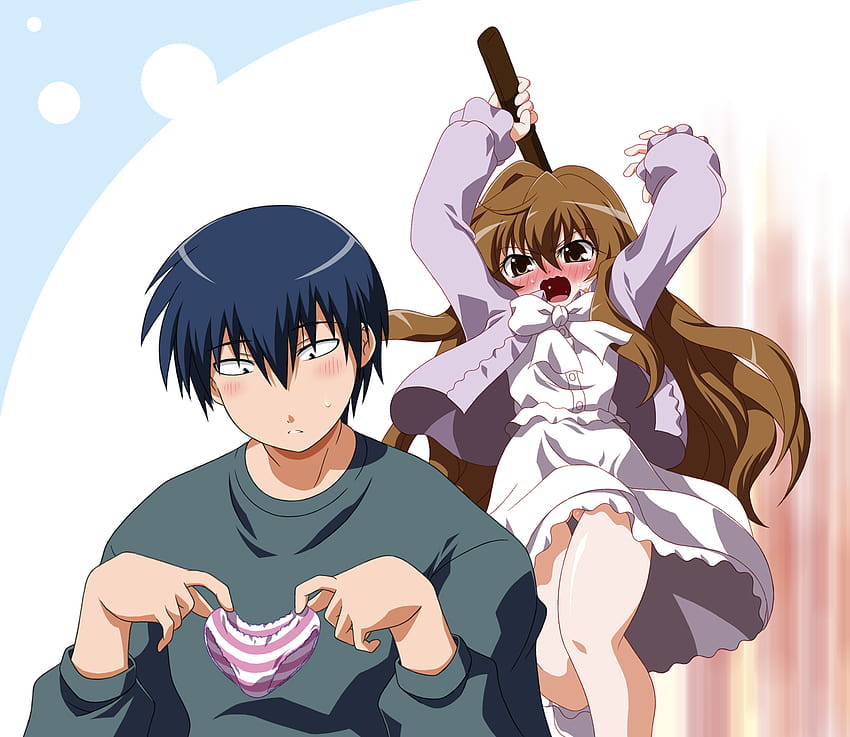 Toradora Wallpaper Taiga And Ryuuji