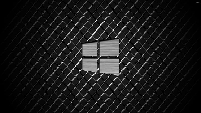 Windows 10 polished metal logo on metal, logo metal HD wallpaper | Pxfuel