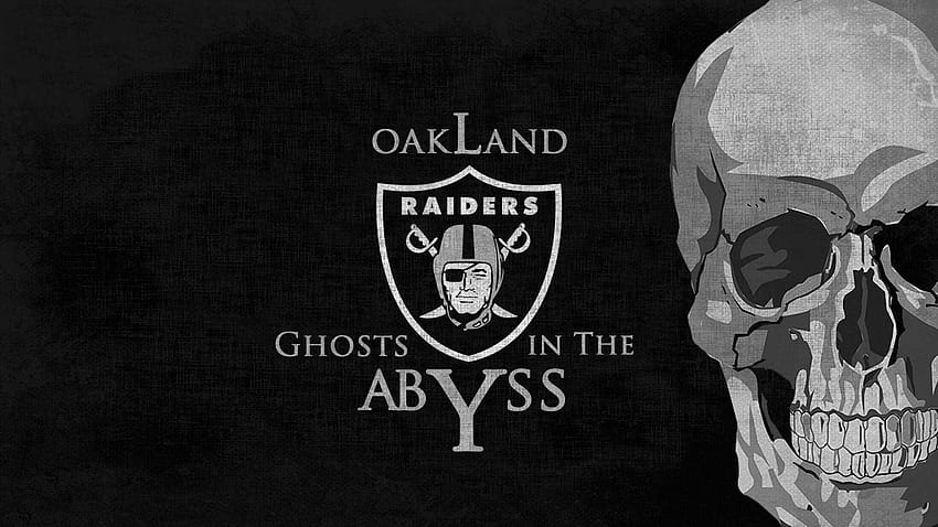 Oakland Raiders Backgrounds Of Nfl Football Dark Skull HD wallpaper