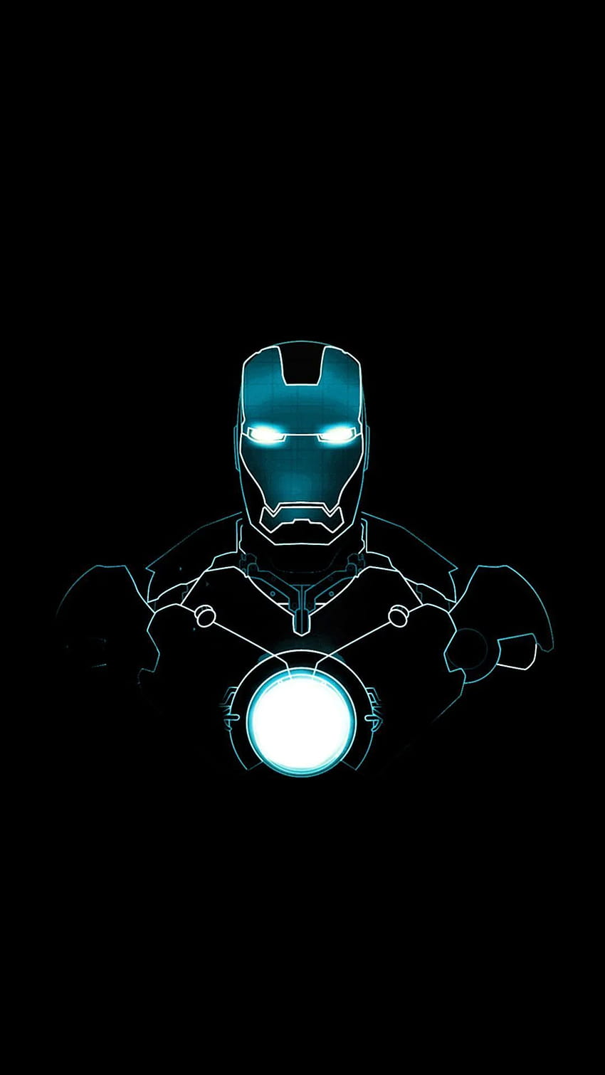 Iron Man Drawing Mobile, garnitury Iron Mana Tapeta na telefon HD
