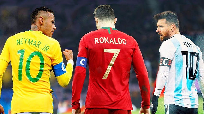 Neymar vs Cristiano Ronaldo vs Messi ○ National Heros, cristiano ronaldo lionel messi neymar jr HD wallpaper