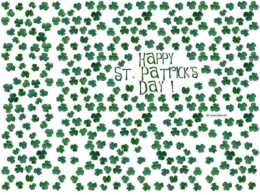 Hari St. Patrick oleh Kate, pola hari santo patrick Wallpaper HD