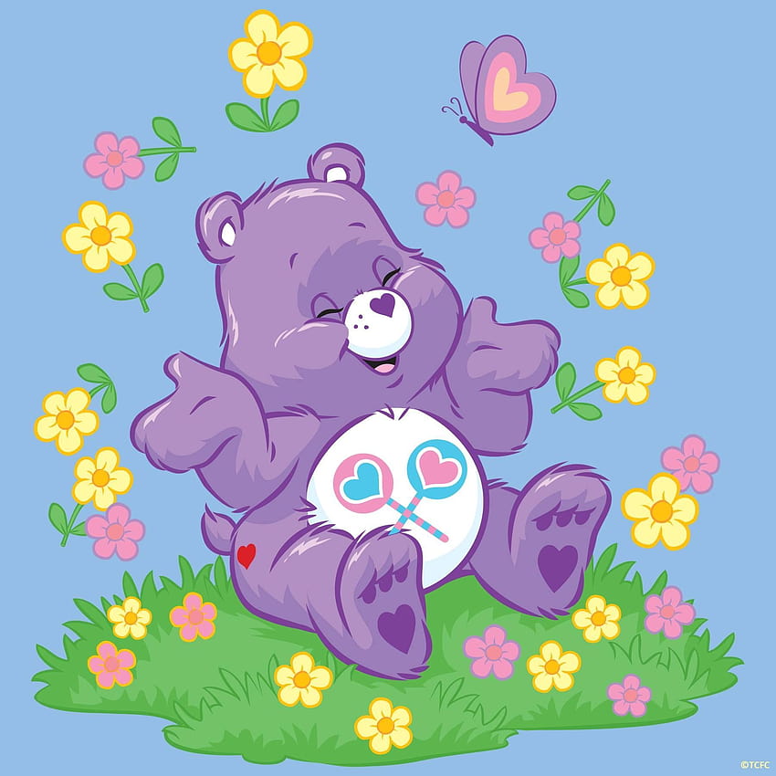 Care Bears: Share Bear, share toys HD phone wallpaper