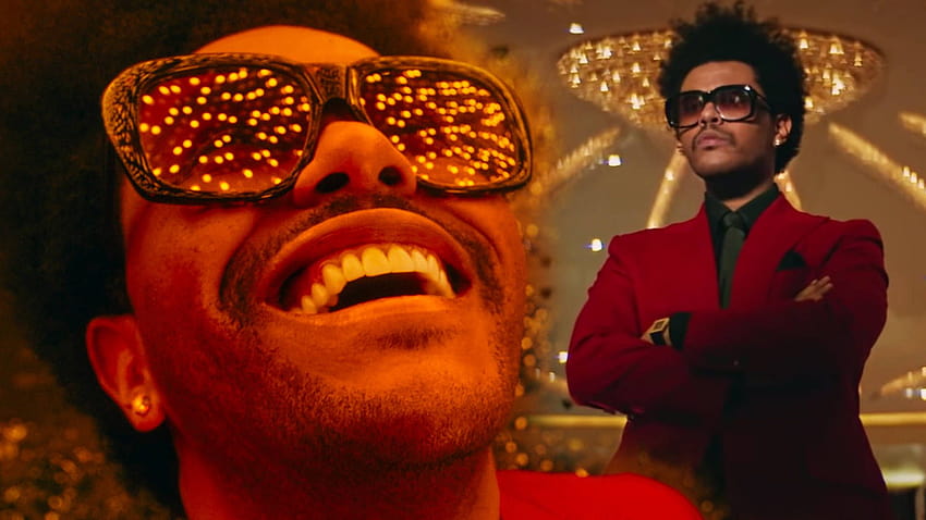Las luces cegadoras de Weeknd fondo de pantalla