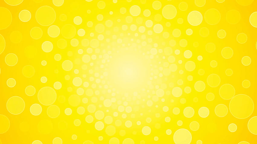 明るい黄色の背景を円で回転させ、夏の太陽が無限に続く、 高画質の壁紙