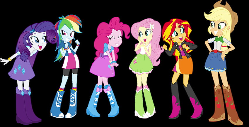 My Little Pony: Equestria Girls, rainbow rocks HD wallpaper