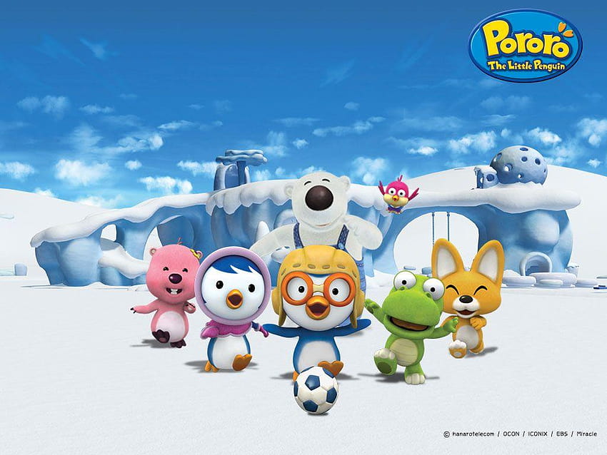 RAABAD: Daddy at Home: Reviewing Pororo The Little Penguin 高画質の壁紙