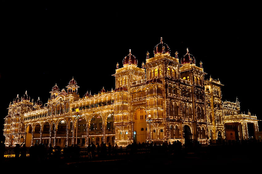 6 Mysore Palace, palaces HD wallpaper