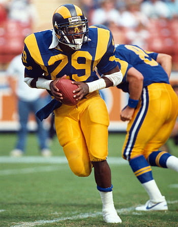 Eric Dickerson uses effeminate voice to call new Rams uniforms