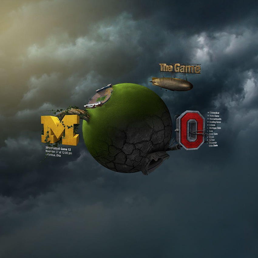 The Game – 2010 Game 12 – Michigan Football Fan Art, university of michigan HD phone wallpaper