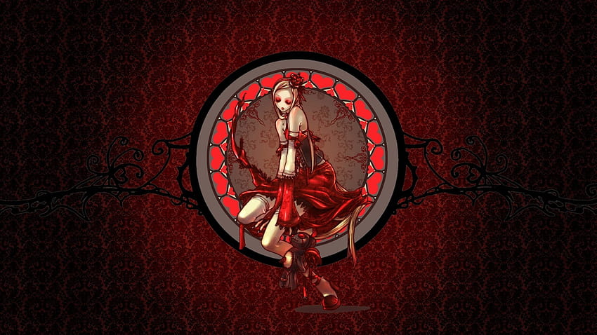 Dark Gothic, gothic red HD wallpaper | Pxfuel