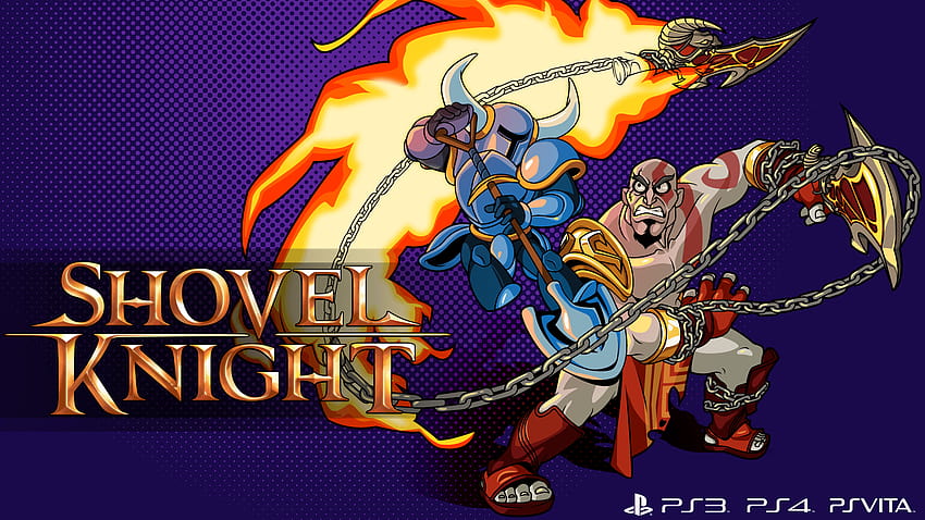 Yacht Club Games Details Kratos' Appearance in Shovel Knight on PS4, shovel knight showdown HD wallpaper