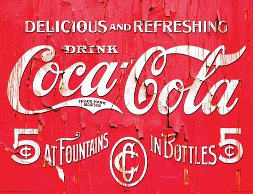 Pin auf Have a Coke and a Smile, Coca Cola Vintage Logo HD-Hintergrundbild