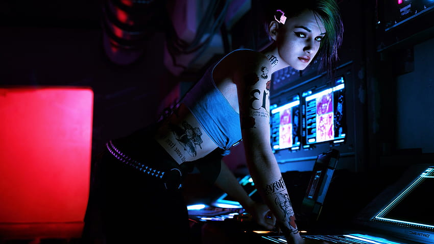 Judy Alvarez, Cyberpunk 2077, Xbox Series X, Xbox One, PC Oyunları, » , Ultra HD duvar kağıdı
