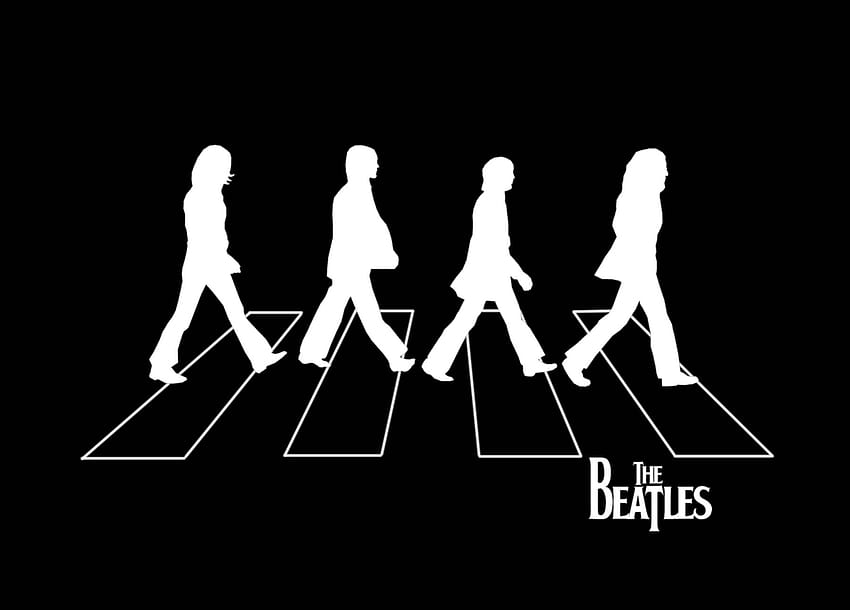 The Beatles on Dog, el logo de los beatles fondo de pantalla