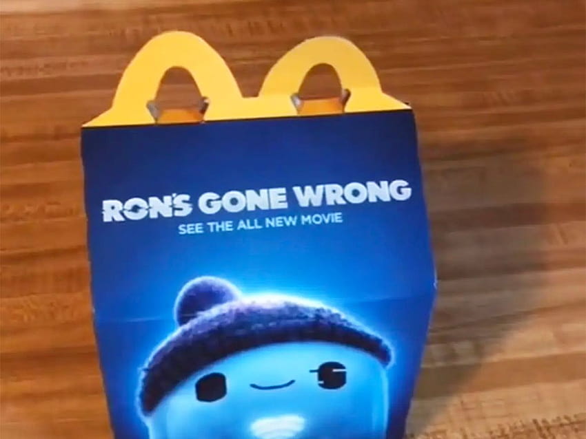 New Futuristic McDonald's Happy Meal Toy Uses Your Smartphone HD wallpaper