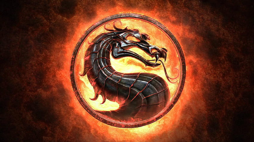 Mortal Kombat Logosu HD duvar kağıdı
