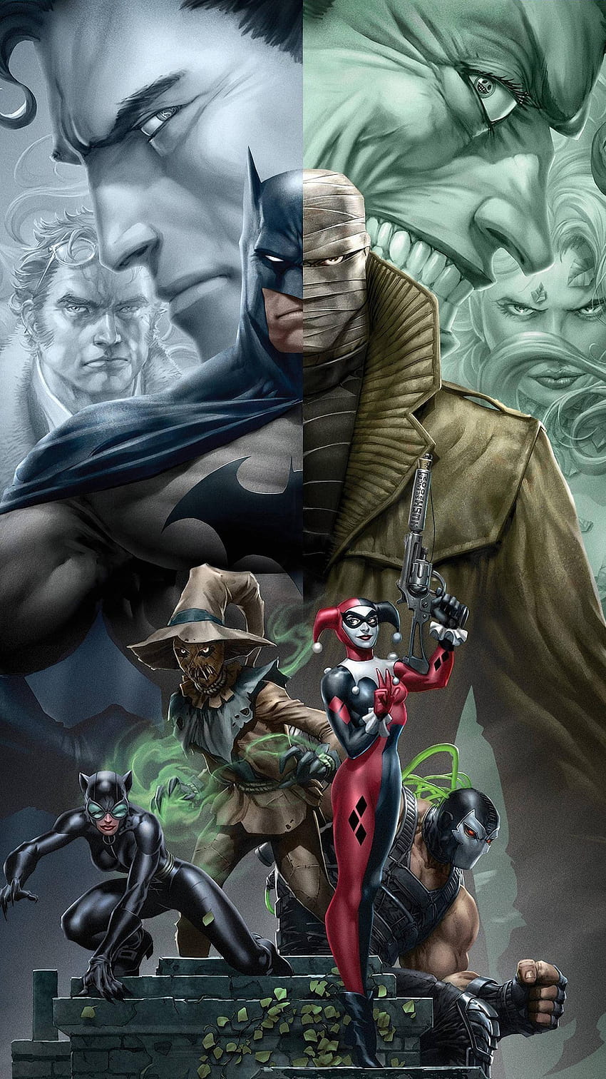 Batman: Hush, comic covers phone HD phone wallpaper