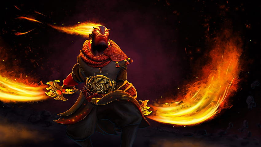 Ember Spirit Flame Swords Dota 2 Heroes Skin Art 2048x1152 : 13, kathakali HD wallpaper