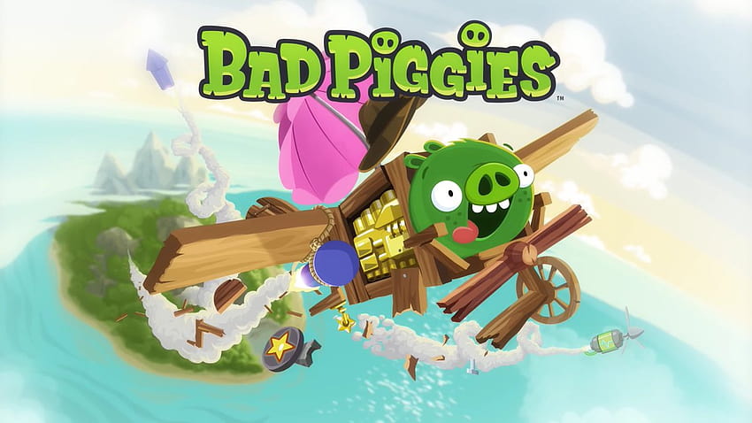 Most viewed Bad Piggies HD wallpaper
