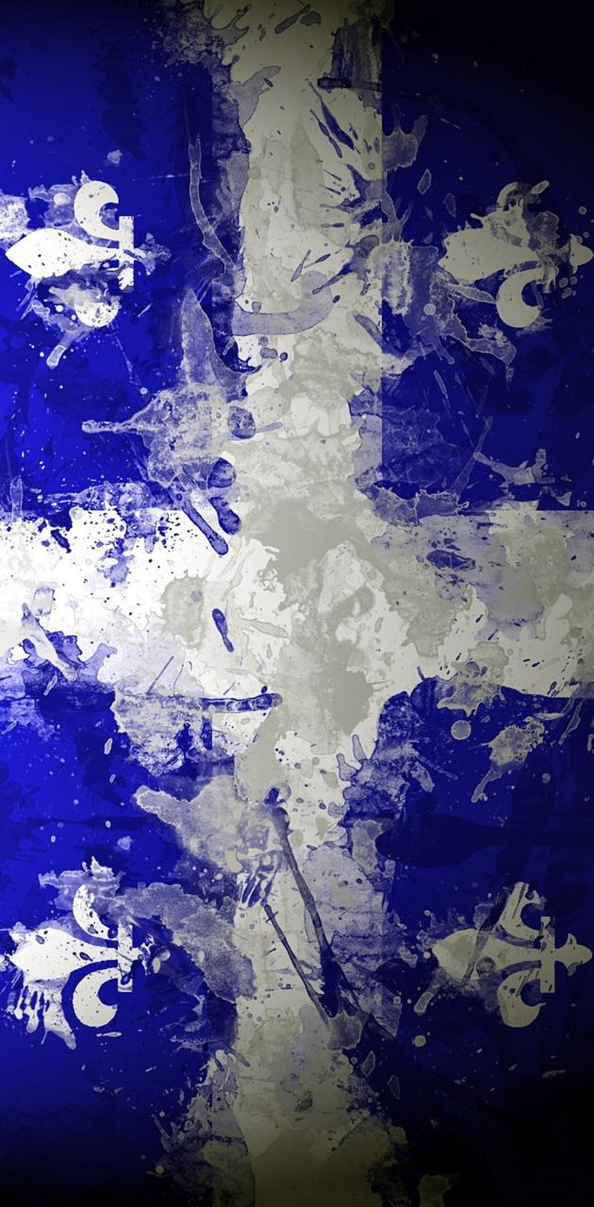 Bendera Quebec oleh Everything_Rockz, bendera wallpaper ponsel HD