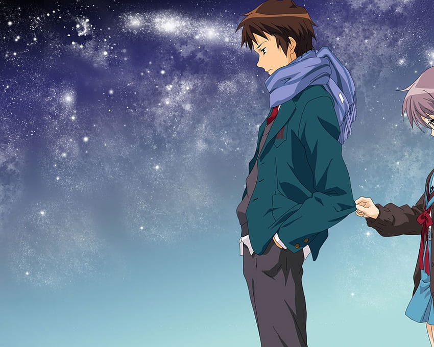 anime winter couple