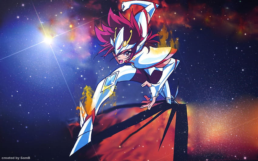 Saint Seiya Omega : Firey Cosmo Power 高画質の壁紙