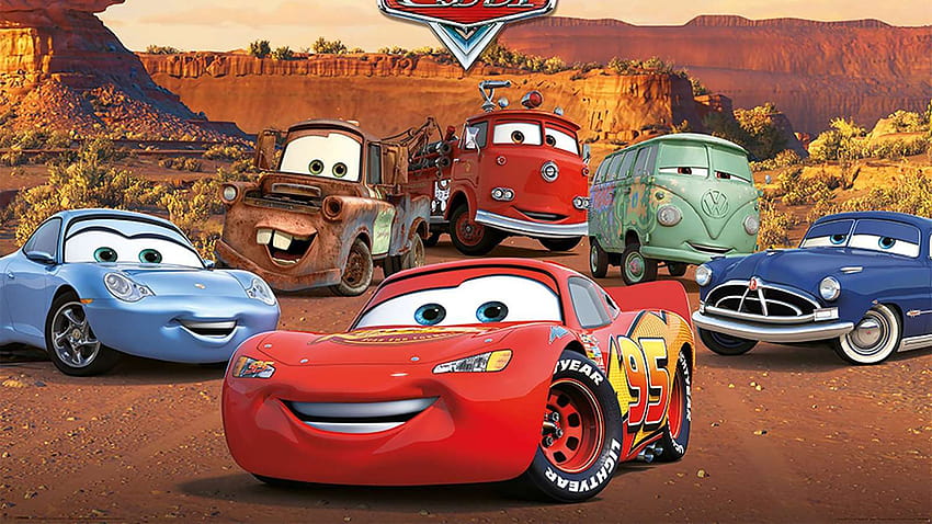 Най-добрите филми за автомобили и телевизионни сериали за деца, филми за състезателни коли HD тапет