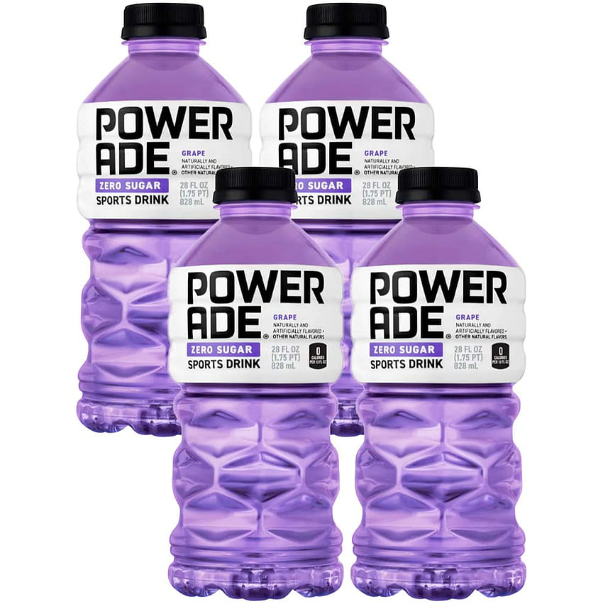 Amazon: Powerade Zero Purple Grape, Zero Calorie Sports Drink, garrafa de 28 onças Papel de parede de celular HD