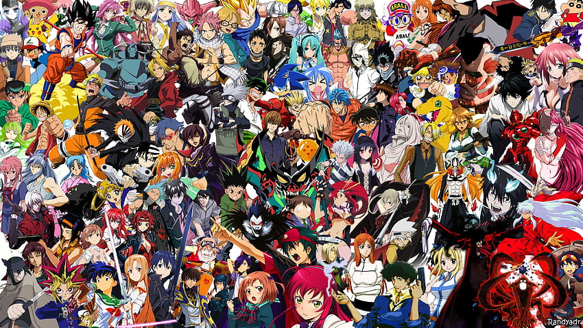 Todos os animes, animes de grupo papel de parede HD