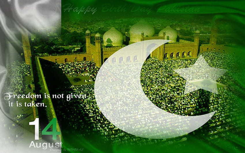 Top of Happy Independence Day Pakistan, Happy, Unabhängigkeitstag Pakistan schön HD-Hintergrundbild