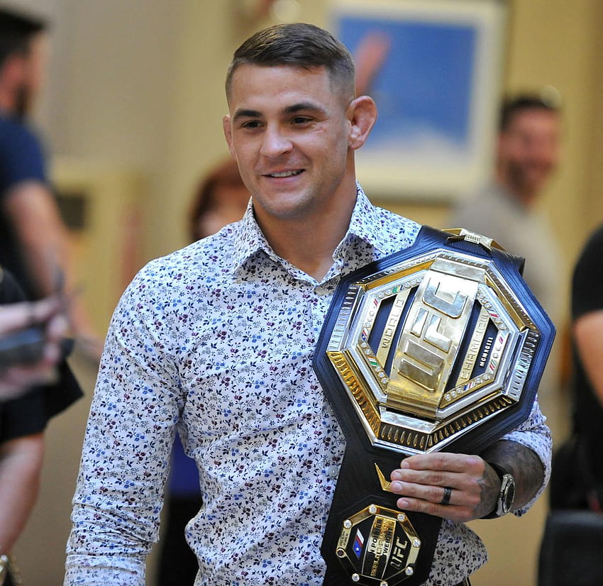 Heart of a champion: Dustin Poirier brings his UFC belt back to Acadiana, gets key to the city HD wallpaper