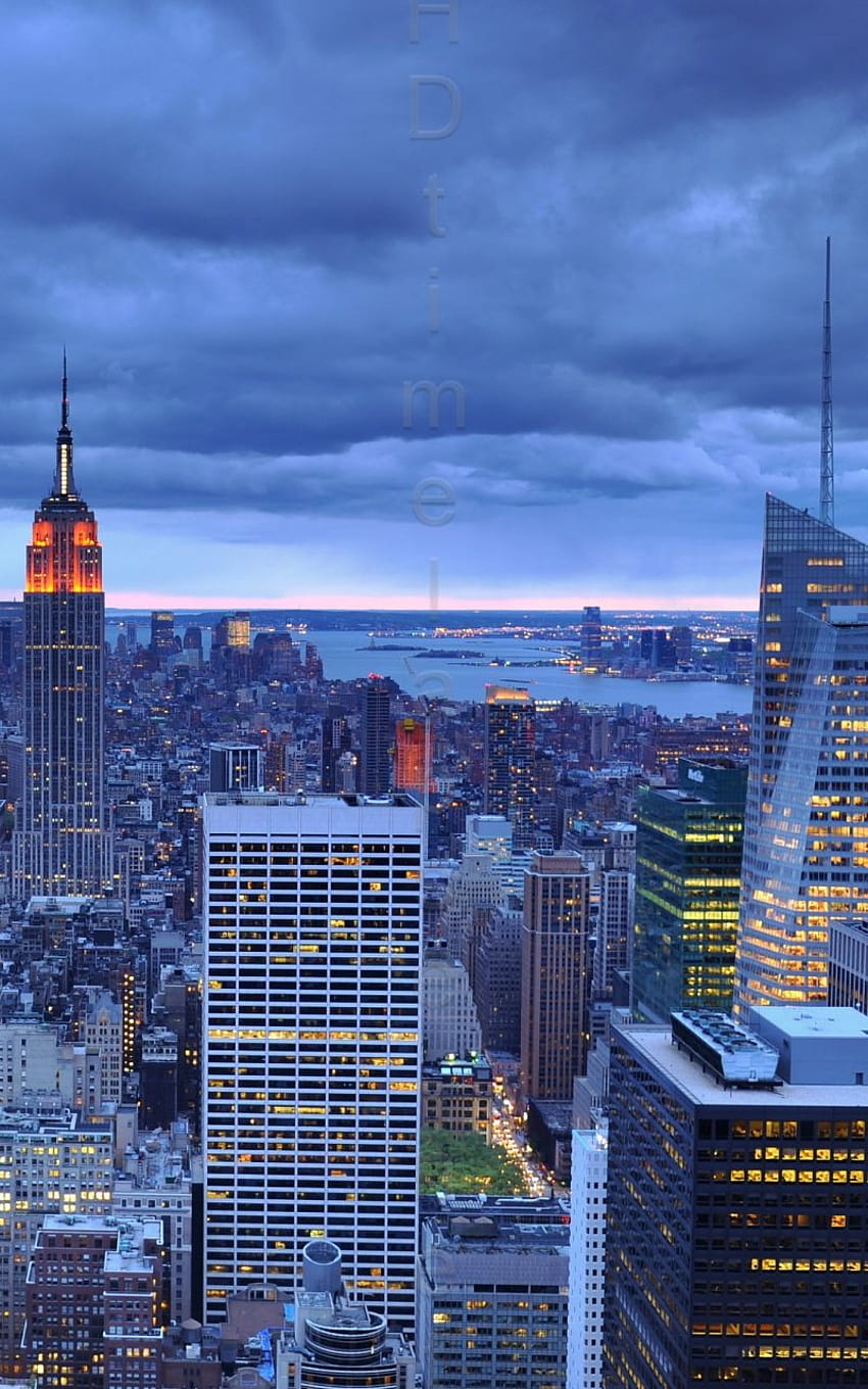 Ultra Video Time Lapse Stock Footage Empire State Building [1080x1920] for  your , Mobile & Tablet, vertical HD phone wallpaper | Pxfuel