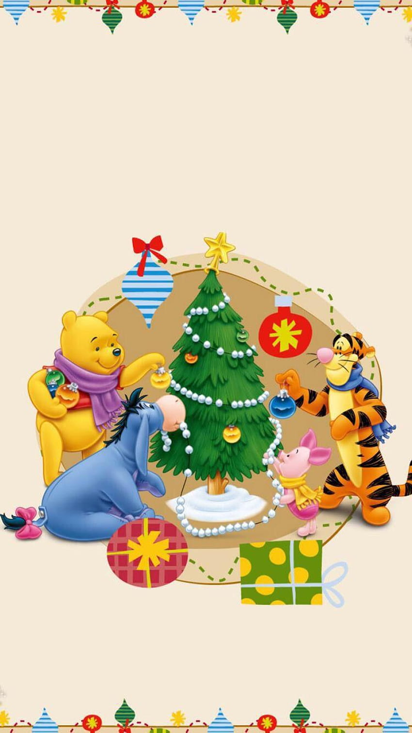 Download Disney Christmas Winnie The Pooh Poster Wallpaper  Wallpaperscom