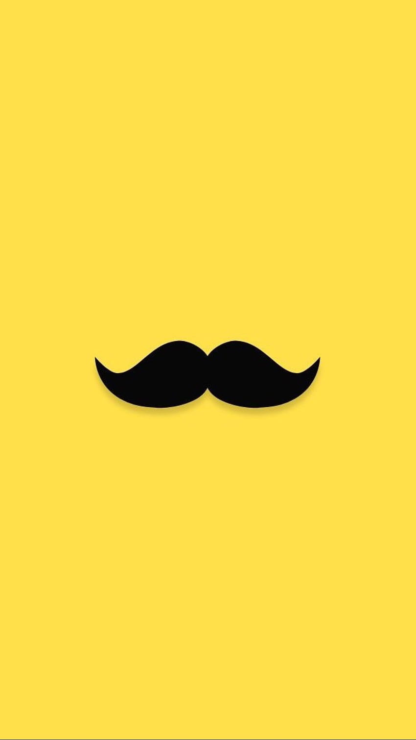 Pin de Karthi em for iPhone, kawaii cute mustache HD phone wallpaper ...