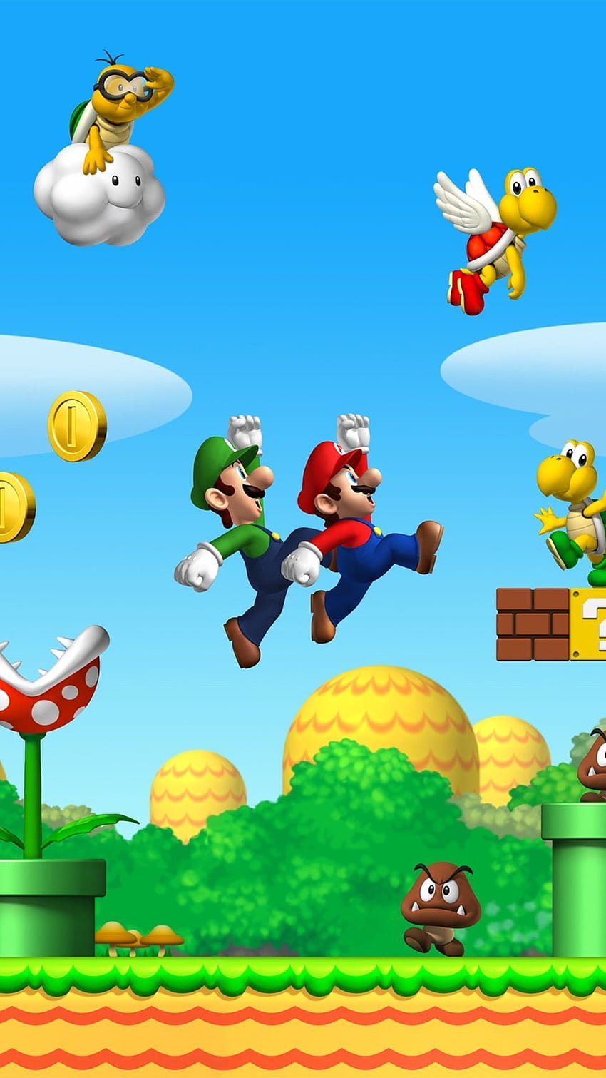 8 Bit Mario Iphone Backgrounds ~ Games Ideas in 2020, nintendo mario HD phone wallpaper