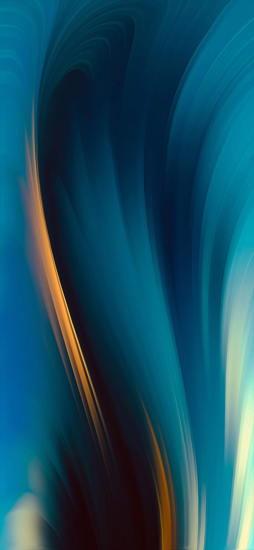 Blue Waves Uモバイル、 HD電話の壁紙