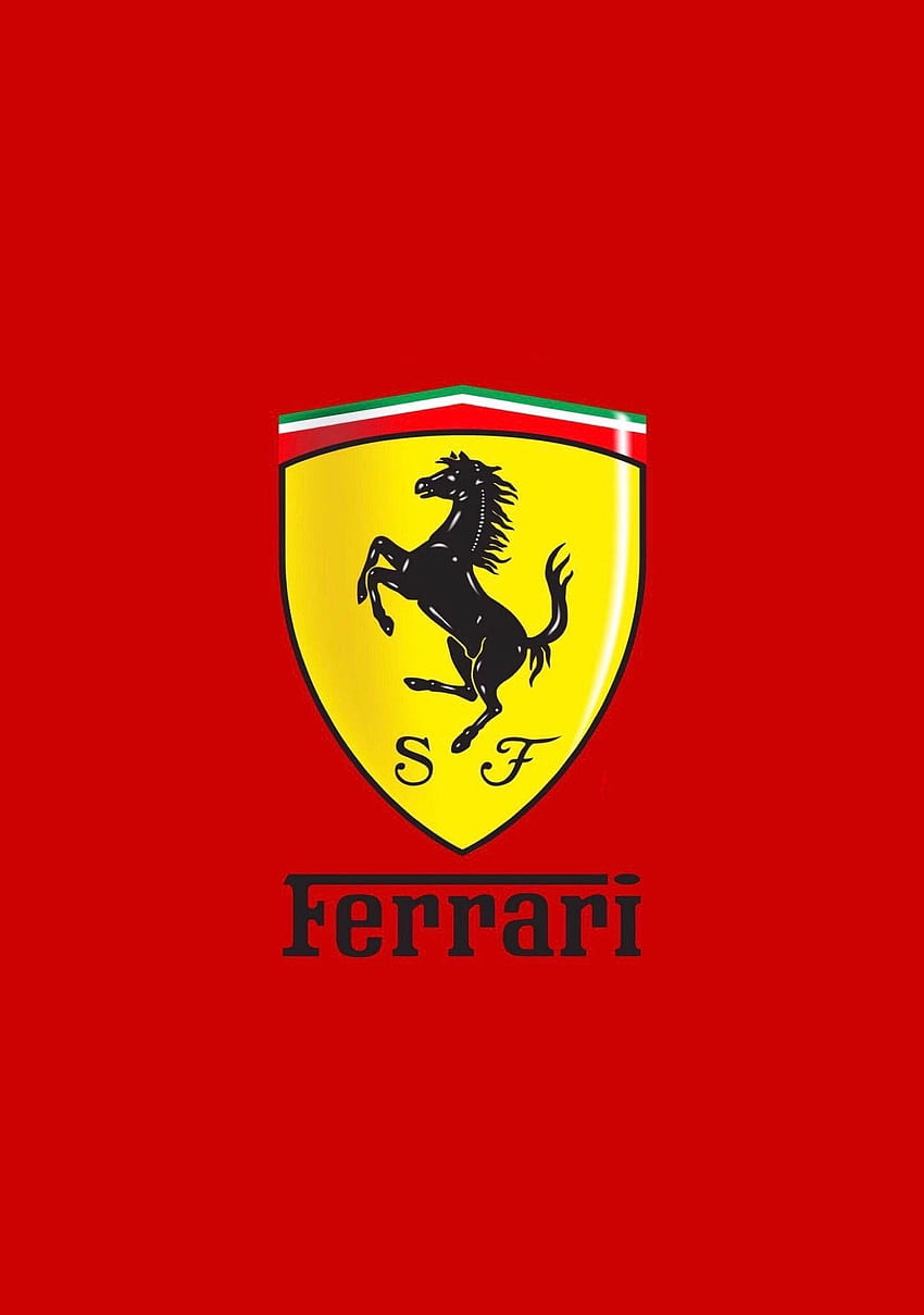 Ferrari Logo, logo ferrari HD phone wallpaper