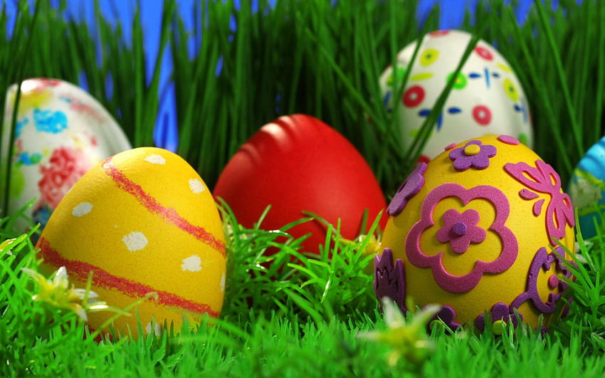 Beautiful Easter : Easter Eggs, easter symbols HD wallpaper