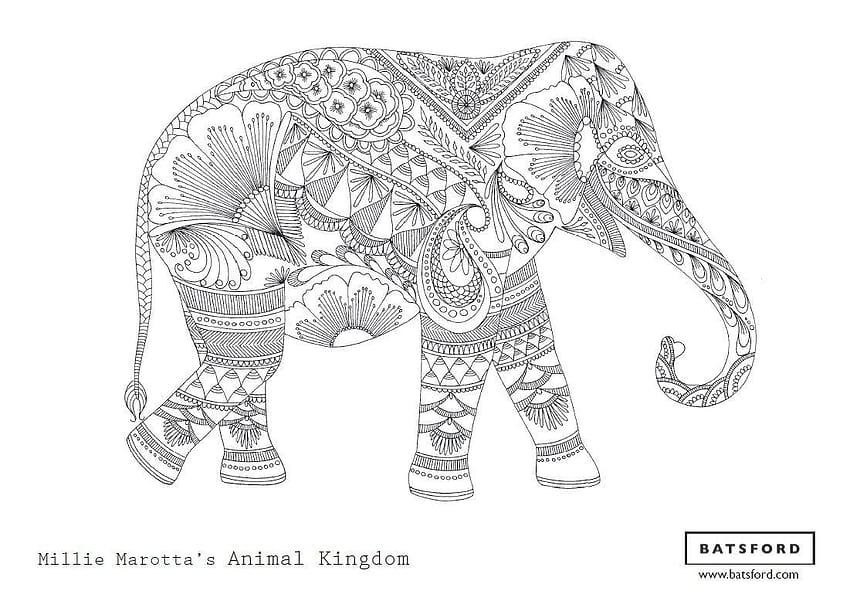 Elephant Zentangle, zentangle elephants HD wallpaper