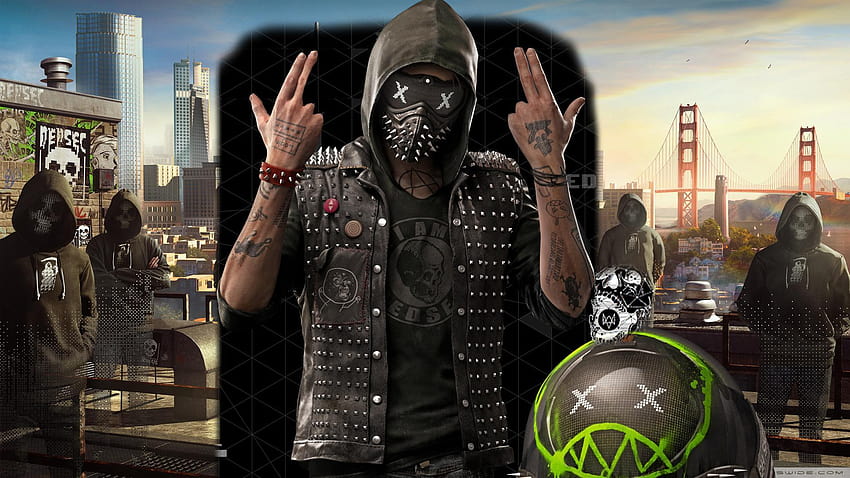 I clipped together a for Watch Dogs 2, wrench watch dogs HD wallpaper |  Pxfuel
